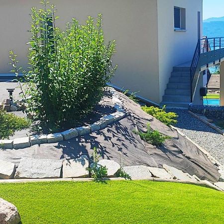 Chambre Vue Lac Av Piscine Prunieres Bagian luar foto