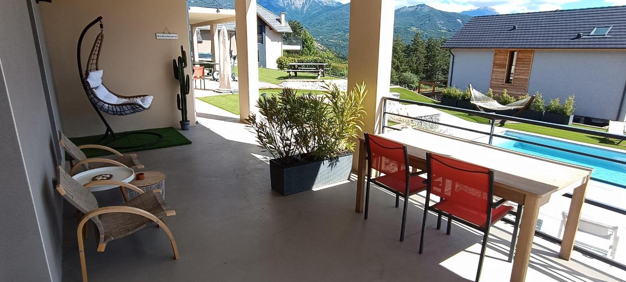 Chambre Vue Lac Av Piscine Prunieres Bagian luar foto